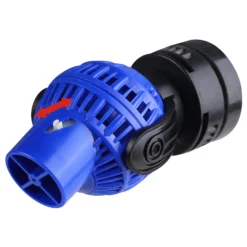 SunSun JVP-132 Strömungspumpe 8000 l/h 12 W Aquarium Pumpe mit 1 schwenkbaren Düse, Magnethalter zur einfachen Befestigung und Durchflussregler