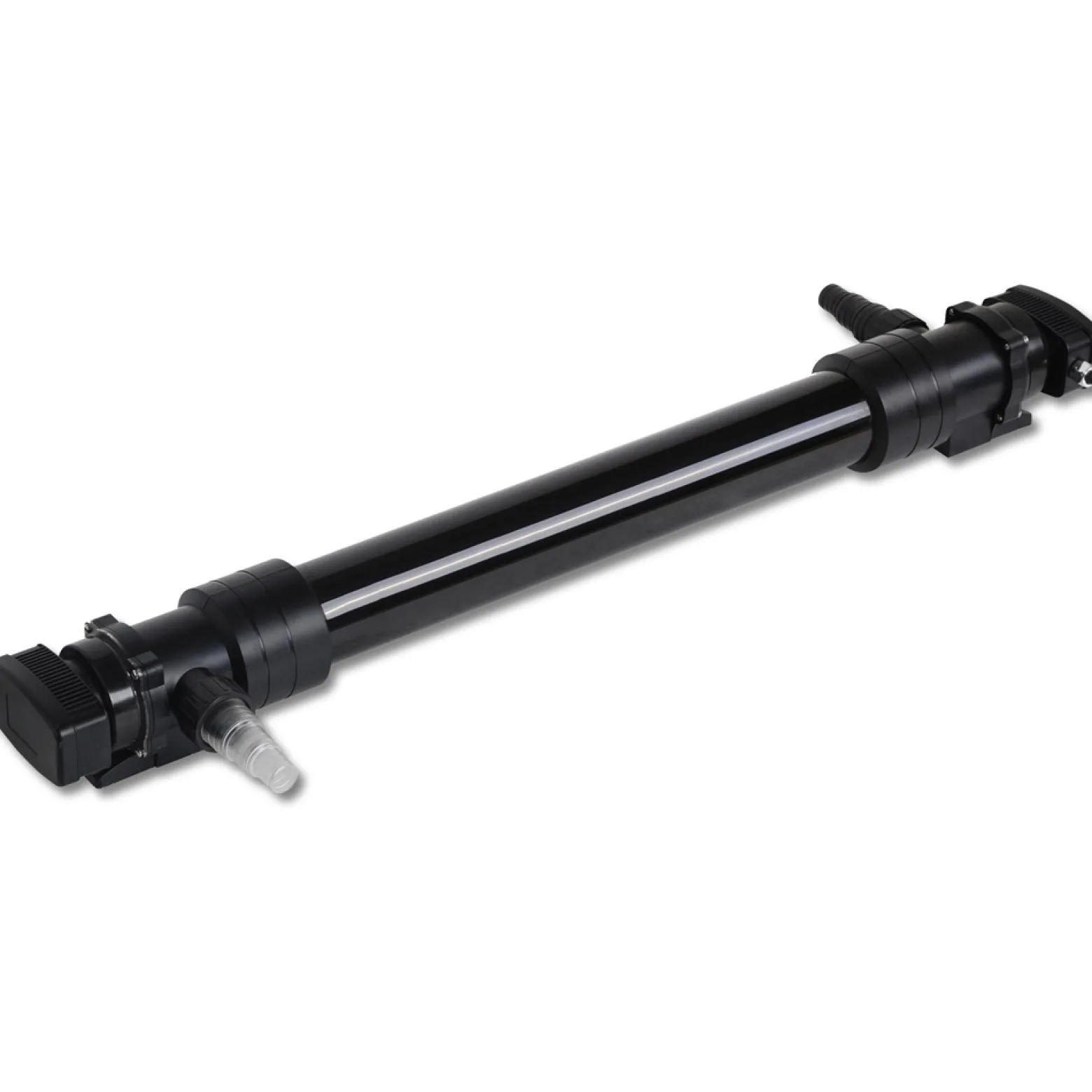 SunSun Komplettset: CBF-350C Teichfilter bis 90000 L Teichfilteranlage als Durchlauffilter, NEO10000 SuperECO Teichpumpe 10000l/h 80W, CUV-672 Teichklärer UVC Klärer mit 72W, 25m Teichschlauch 25 mm