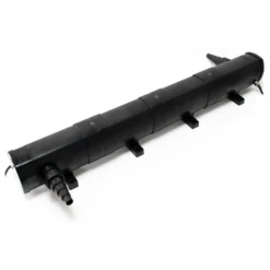 SunSun Komplettset: CBF-350C Teichfilter bis 90000 L Teichfilteranlage als Durchlauffilter, CTF-8000 SuperECO Teichpumpe 8000l/h 70W, CUV-272 Teichklärer UVC Klärer mit 72W, Y-Verteiler
