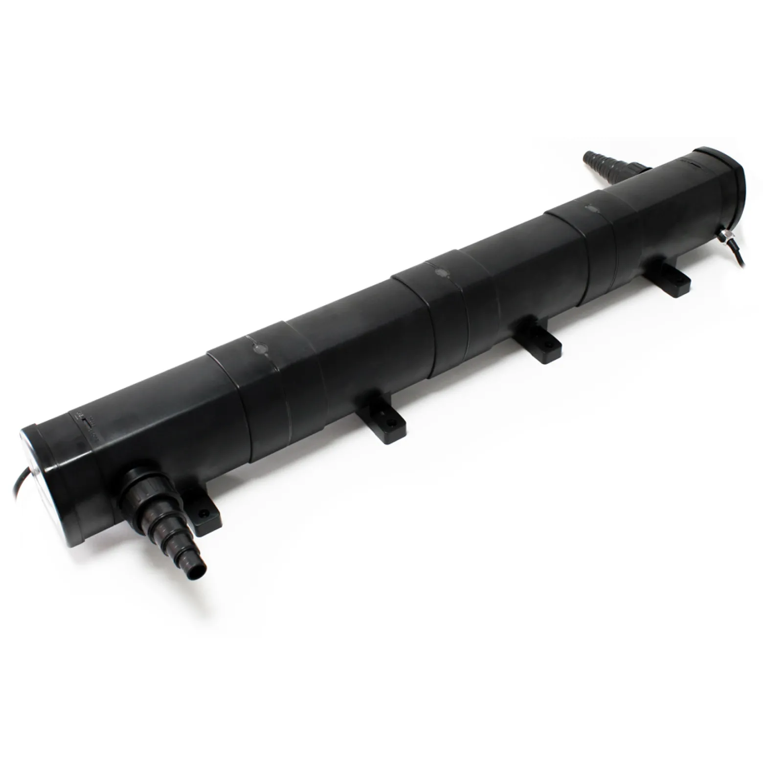 SunSun Komplettset: CBF-350C Teichfilter bis 90000 L Teichfilteranlage als Durchlauffilter, CTF-8000 SuperECO Teichpumpe 8000l/h 70W, CUV-272 Teichklärer UVC Klärer mit 72W, Y-Verteiler