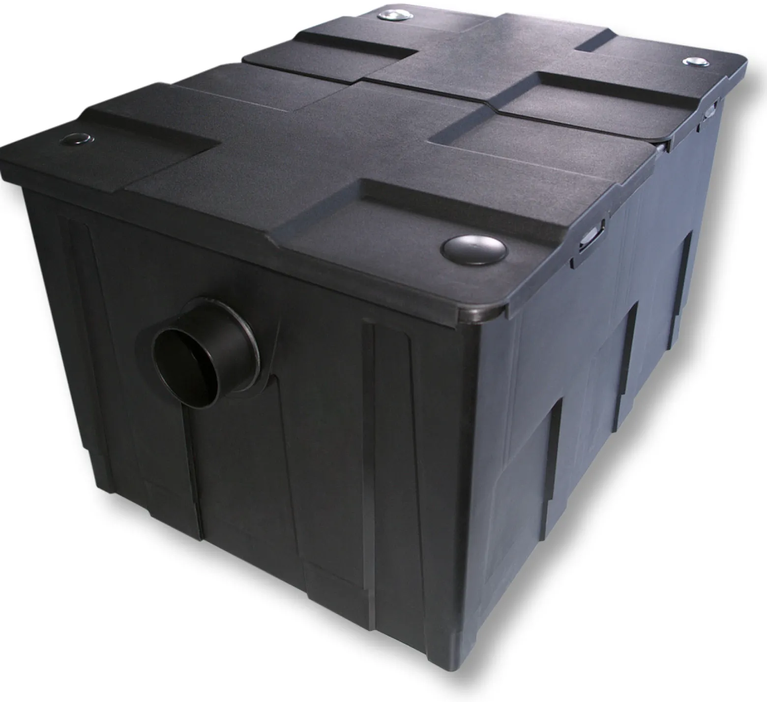 SunSun Komplettset: CBF-550 Teichfilter bis 60000 L Teichfilteranlage als Durchlauffilter, CUV-636 Teichklärer UVC Klärer mit 36 Watt UV-C Leistung