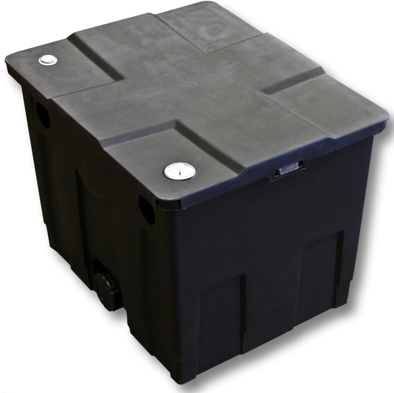 SunSun Komplettset: CBF-350 Teichfilter bis 12000 L Teichfilteranlage als Durchlauffilter, CTF-3800 SuperECO Teichpumpe 3600l/h 20W, CUV-236 Teichklärer UVC Klärer mit 36W, 25m Teichschlauch 25 mm