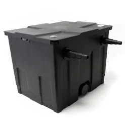 SunSun Komplettset: CBF-350 Teichfilter bis 12000 L Teichfilteranlage als Durchlauffilter, NEO7000 SuperEco Teichpumpe 7000l/h 50W, CUV-318 Teichklärer UVC Klärer mit 18W