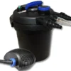 SunSun Komplettset: CPF-180 Teichdruckfilter bis 6000 L Teichfilteranlage mit 11 Watt UV-C Teichklärer, CTF-3800 SuperECO Teichpumpe 3600l/h 20W