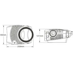 SunSun NEO-8000B SuperECO Teichpumpe 10.000 l/h / 80 W, energiesparende Filterpumpe, Bachlaufpumpe für Koiteiche, Umwälzpumpe, Skimmerpumpe, Gartenteichpumpe