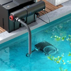 SunSun NEO-10000 SuperECO Teichpumpe 10.000 l/h / 80 W, energiesparende Filterpumpe, Bachlaufpumpe für Koiteiche, Umwälzpumpe, Skimmerpumpe, Gartenteichpumpe