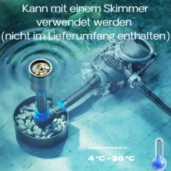 SunSun NEO-5000 SuperECO Teichpumpe 5000 l/h / 30 W, energiesparende Filterpumpe, Bachlaufpumpe für Koiteiche, Umwälzpumpe, Skimmerpumpe, Gartenteichpumpe