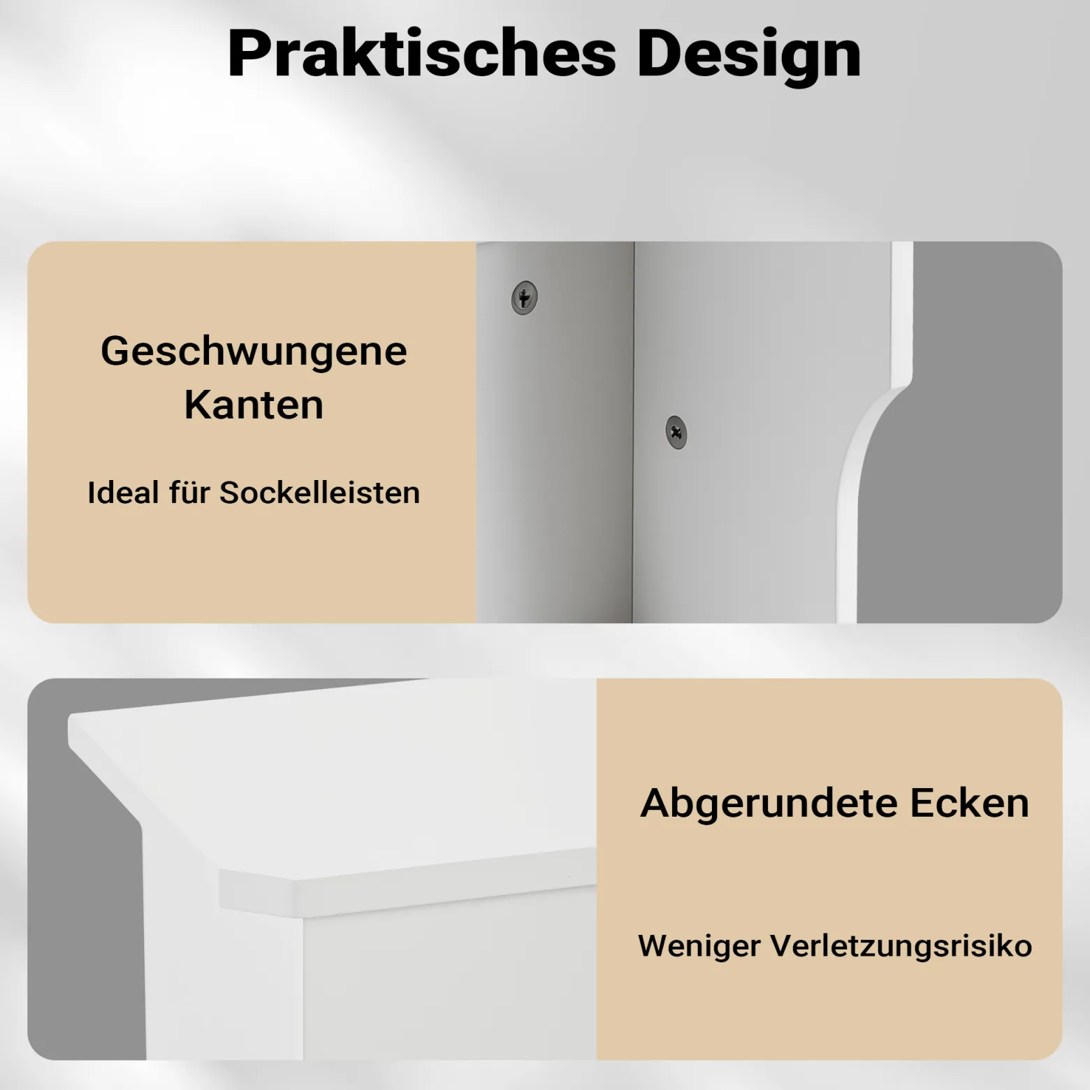 Toboli Heizkörperverkleidung weiß 112 x 19 x 82 cm, Heizkörperabdeckung aus MDF, Holzverkleidung für Heizkörper, Heizung stilvoll verkleiden