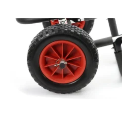 Toboli klappbarer Doppel Transportwagen bis 45 kg für SUP Board, Kanus und Kajaks, Surfwagen mit Polstern und abnehmbare PU-Räder, geräumiger SUP-Wagen 48 x 63 x 36 cm, SUP-Trolley aus Aluminium