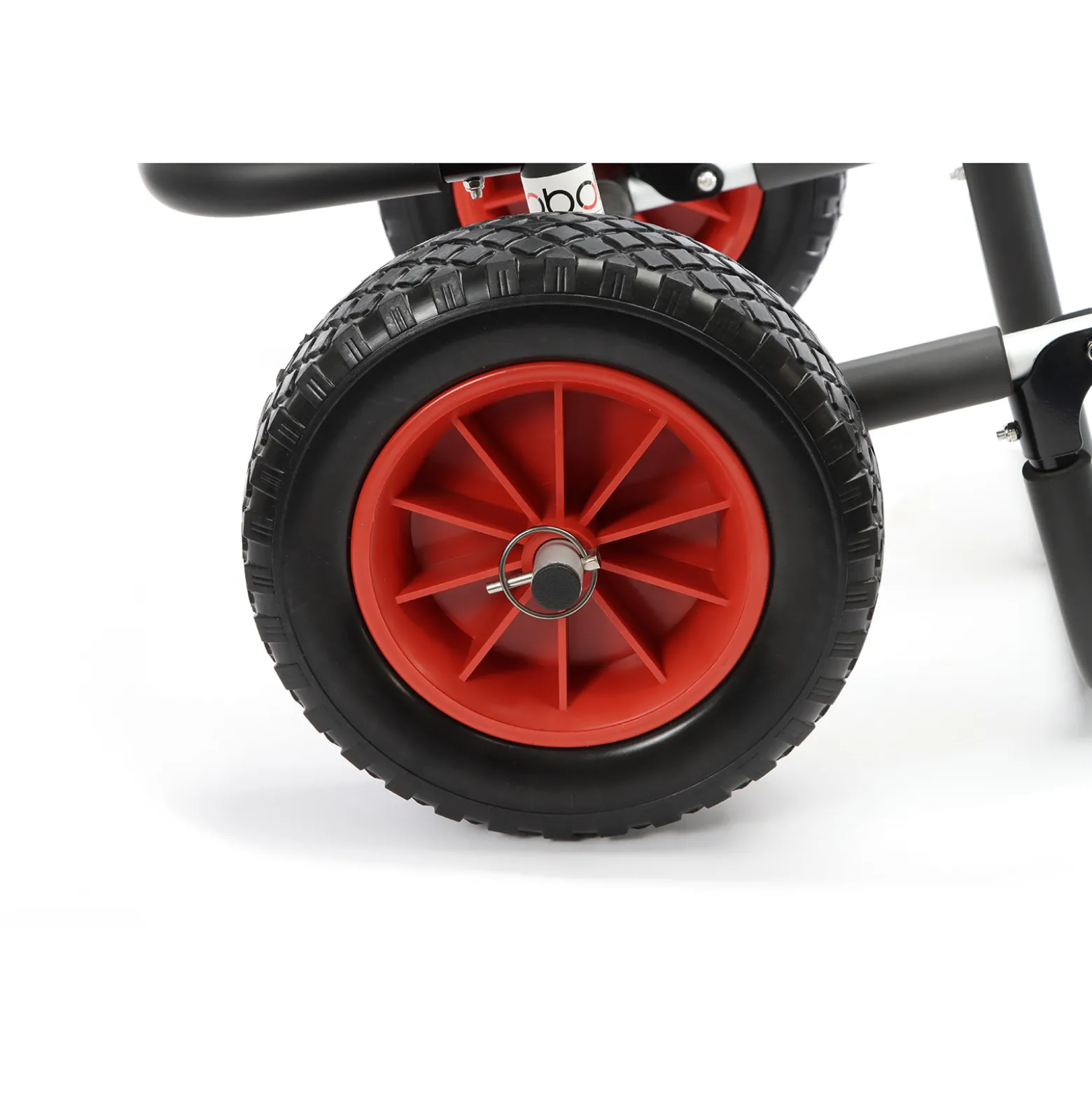 Toboli klappbarer Doppel Transportwagen bis 45 kg für SUP Board, Kanus und Kajaks, Surfwagen mit Polstern und abnehmbare PU-Räder, geräumiger SUP-Wagen 48 x 63 x 36 cm, SUP-Trolley aus Aluminium