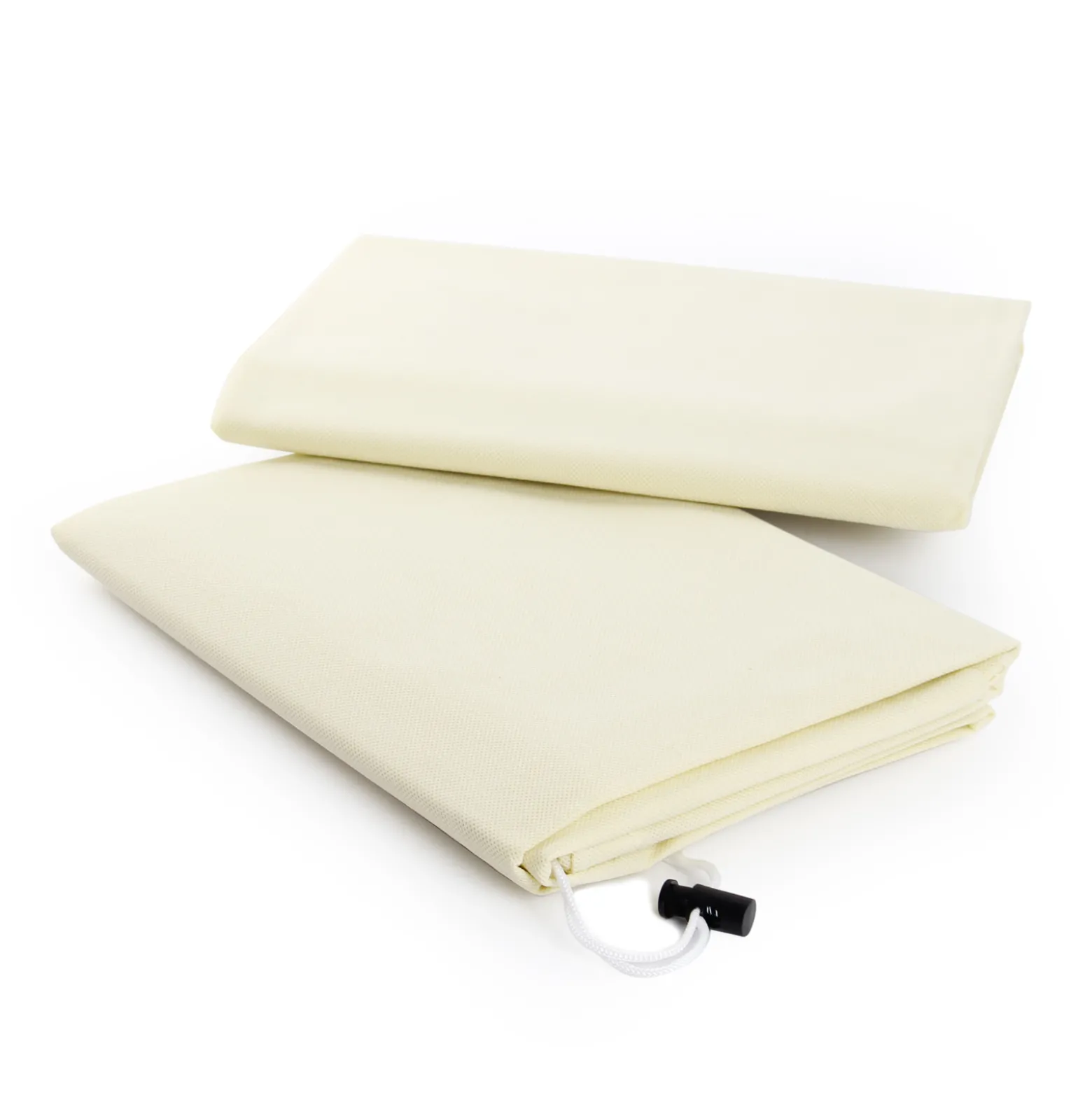 Toboli 2x Winterschutz für Pflanzen 80 x 100 cm, 70 g/m² Frostschutz aus Vlies, Pflanzenschutzhaube für Winter, UV-beständig, waschbar, mit Kordel