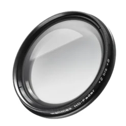Walimex ND-Fader 77 mm +2 bis +8 Blenden – stufenlos einstellbarer Graufilter für Foto & Video, optisches Glas, Metallfassung