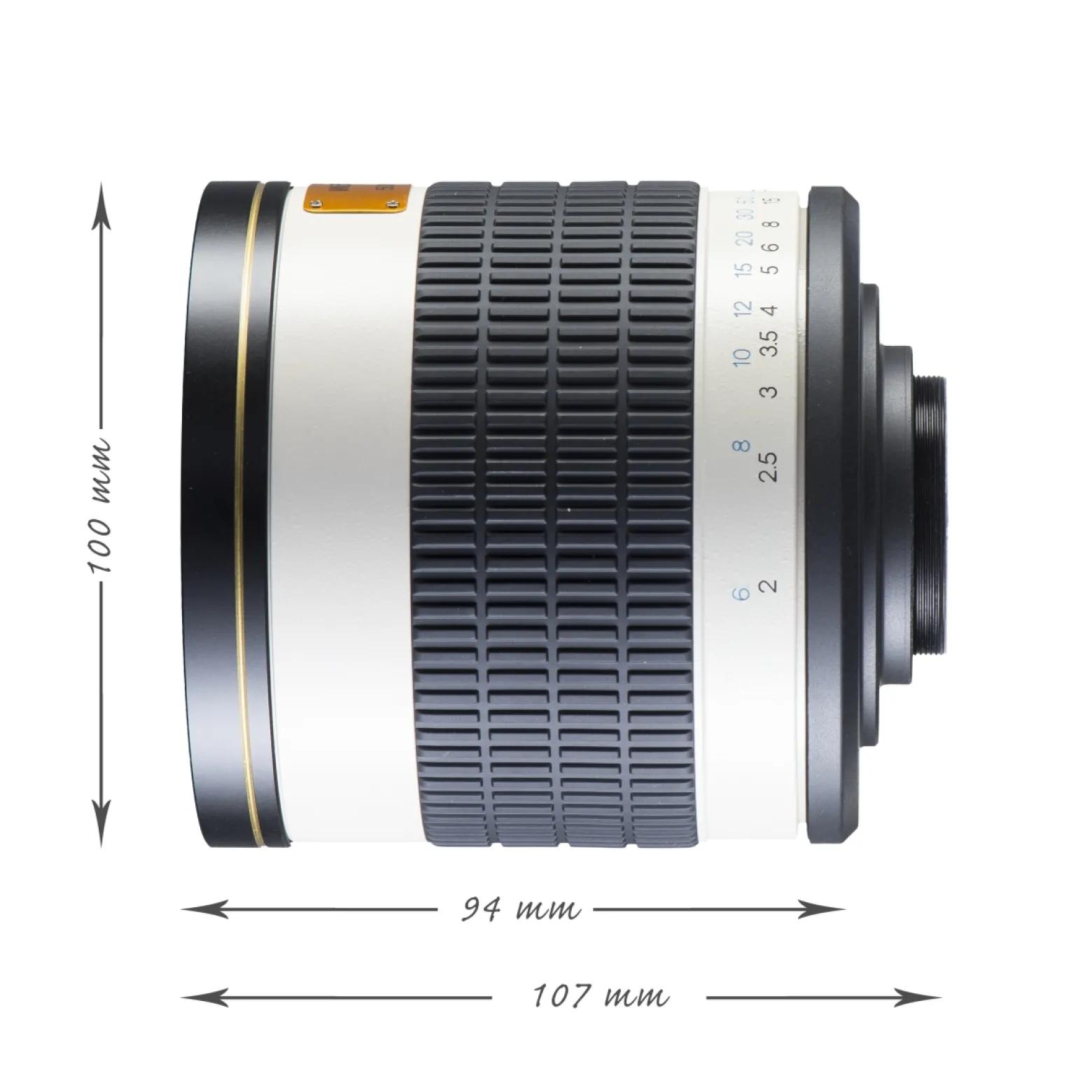 Walimex pro 500/6,3 DSLR Spiegel Objektiv für MFT, Kameraobjektiv mit 500 mm Brennweite, Spiegelobjektiv für Vollformat und APS-C Kamera, hochwertiges Kamera Equipment