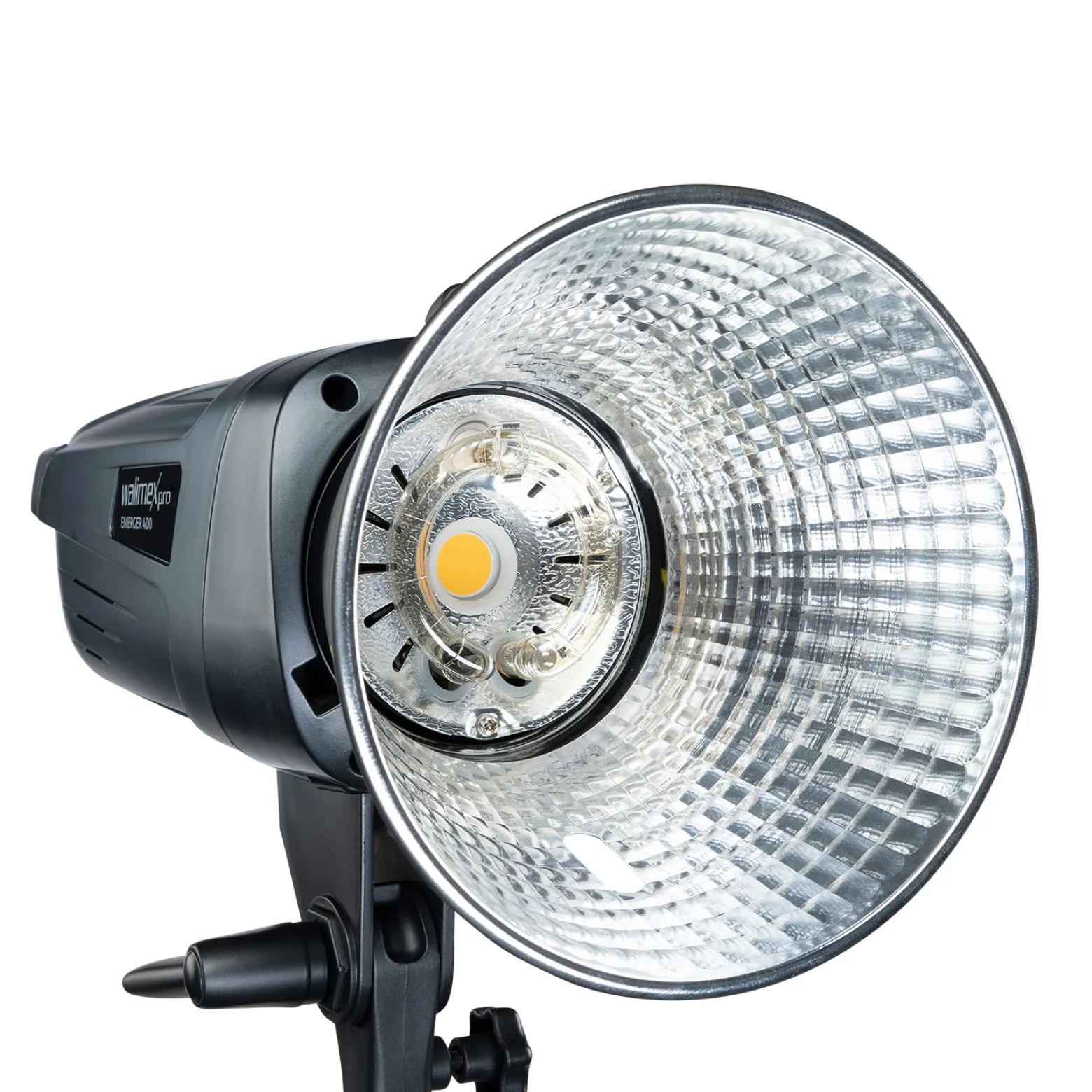 Walimex pro Emerger 400 Set Double 2 Studioblitze mit 400 Ws Blitzleistung, Blitzgerät mit 2,4 GHz Funk, mit Softboxen 60 x 90 cm und Lampenstative inkl. Transporttasche