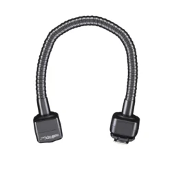 Walimex pro flexibler TTL Schwanenhals - 340 x 40 x 40 mm - aus Metall - Blitzhalterung für Blitzschuh TTL-fähiger Kameras/Blitze - kompatibel mit Canon