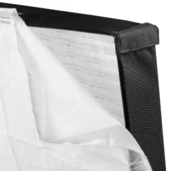 Walimex pro Flex LED 500 Bi Color Leuchtmatte Set inkl. Softbox, 50 W Flächenleuchte, flexible Studioleuchte dimmbar, Soft Box 50 x 36 x 10 cm für weiches Licht