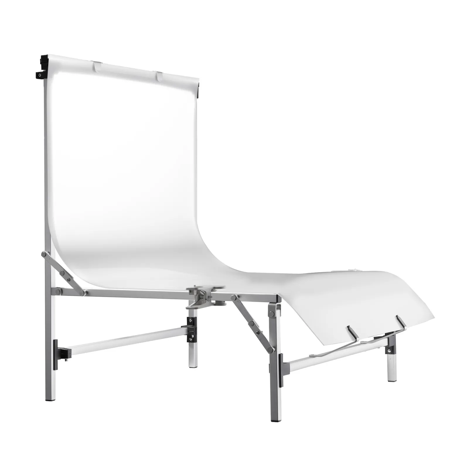 Walimex pro Fototisch Tavola Aufnahmehöhe 28 cm, Aufnametisch für Produktfotografie mit Diffusionsoberfläche, bis 5 kg Traglast, Fotostudio Hintergrund für professionelle Bilder