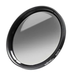 Walimex pro Graufilter ND8 vergütet 82 mm Neutraldichtefilter 3 Blendenstufen mit Frontgewinde Metallfassung