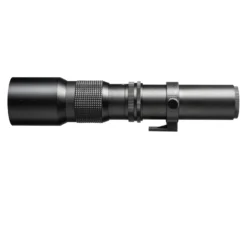 Walimex pro 500/8,0 Linsen Objektiv kompatibel mit Canon R, DSLR-Objektiv für Vollformat und APSC, Teleobjektiv mit eingebauter Irisblende, hochwertiges Kameraobjektiv