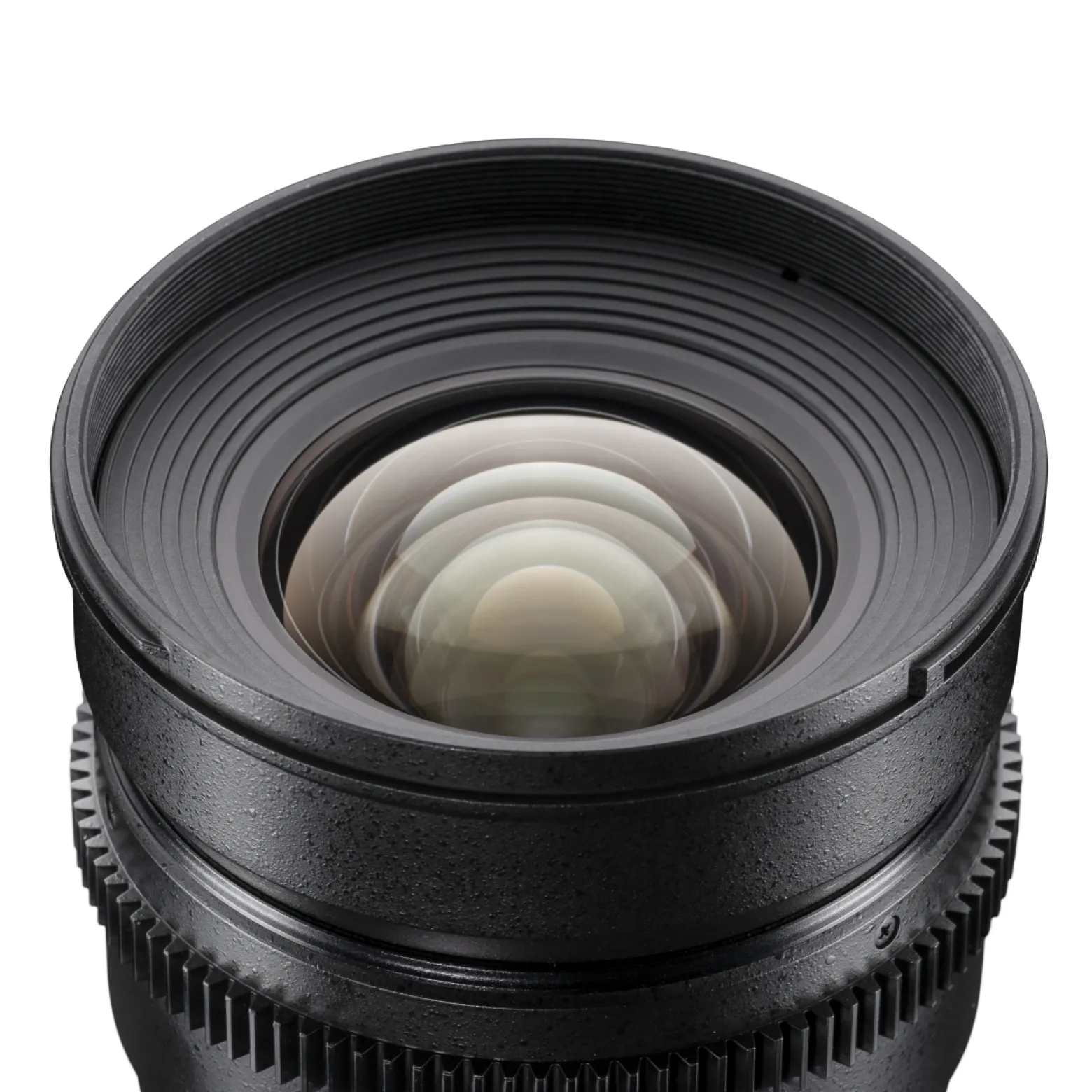 Walimex Pro 16mm 1:2,2 VCSC Video- und Foto Weitwinkelobjektiv (Filtergewinde 77mm, Gegenlichtblende, Zahnkranz, stufenlose Blende und Fokus) kompatibel mit Sony E Objektivbajonett schwarz