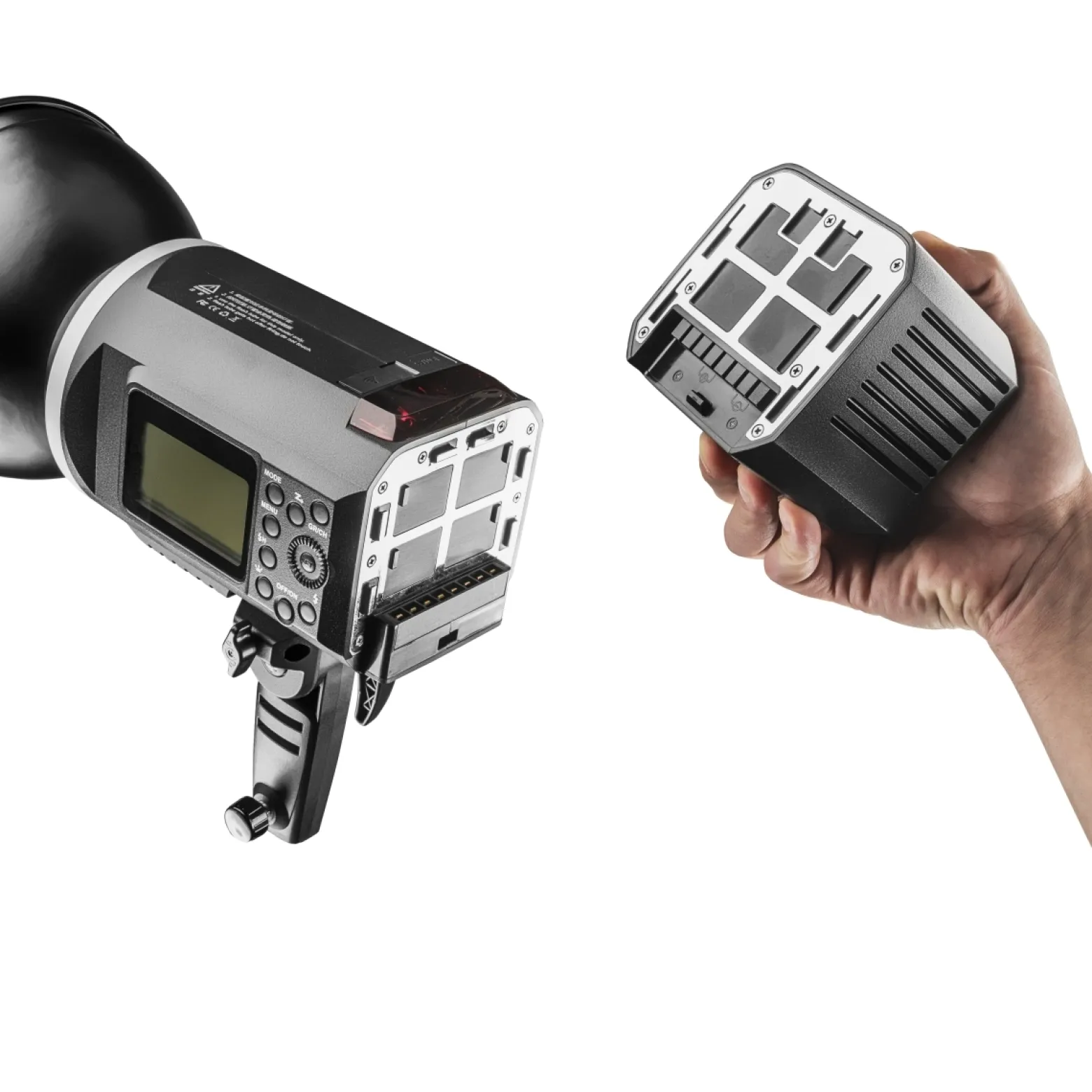 Walimex pro Netzadapter für 2Go Serie - 104 x 100 x 90 mm - 240 W - für Flash2Go 600 TTL, LED2Go 60 Daylight - Fotografie Studio