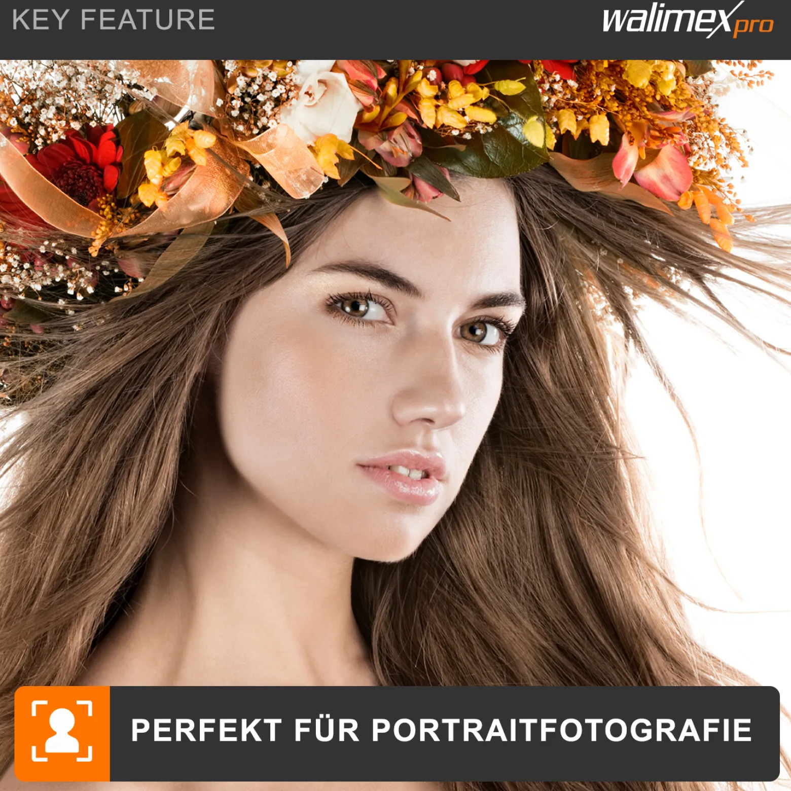 Walimex pro Octagon Softbox 55 cm mit 35 W Daylight LED, Studioleuchte 5000 K Tageslicht, Soft Box neigbar um ca. 135°, inkl. Diffusor ideal für Fotostudio
