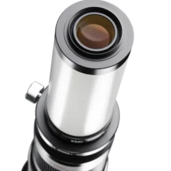 Walimex pro Teleobjektiv 650-1300mm 1:8-16 CSC für DSLR MFT – Manueller Fokus, Zoom-Teleobjektiv für Vollformat & APS-C Sensor – Metall, inkl Aufbewahrungstasche & Deckeln