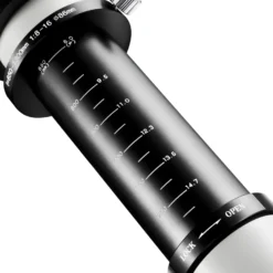 Walimex pro Teleobjektiv 650-1300mm 1:8-16 CSC kompatibel mit Canon RF Objektivbajonett - Manueller Fokus, Zoom-Teleobjektiv für Vollformat & APS-C Sensor - Metall, inkl Aufbewahrungstasche, Deckeln