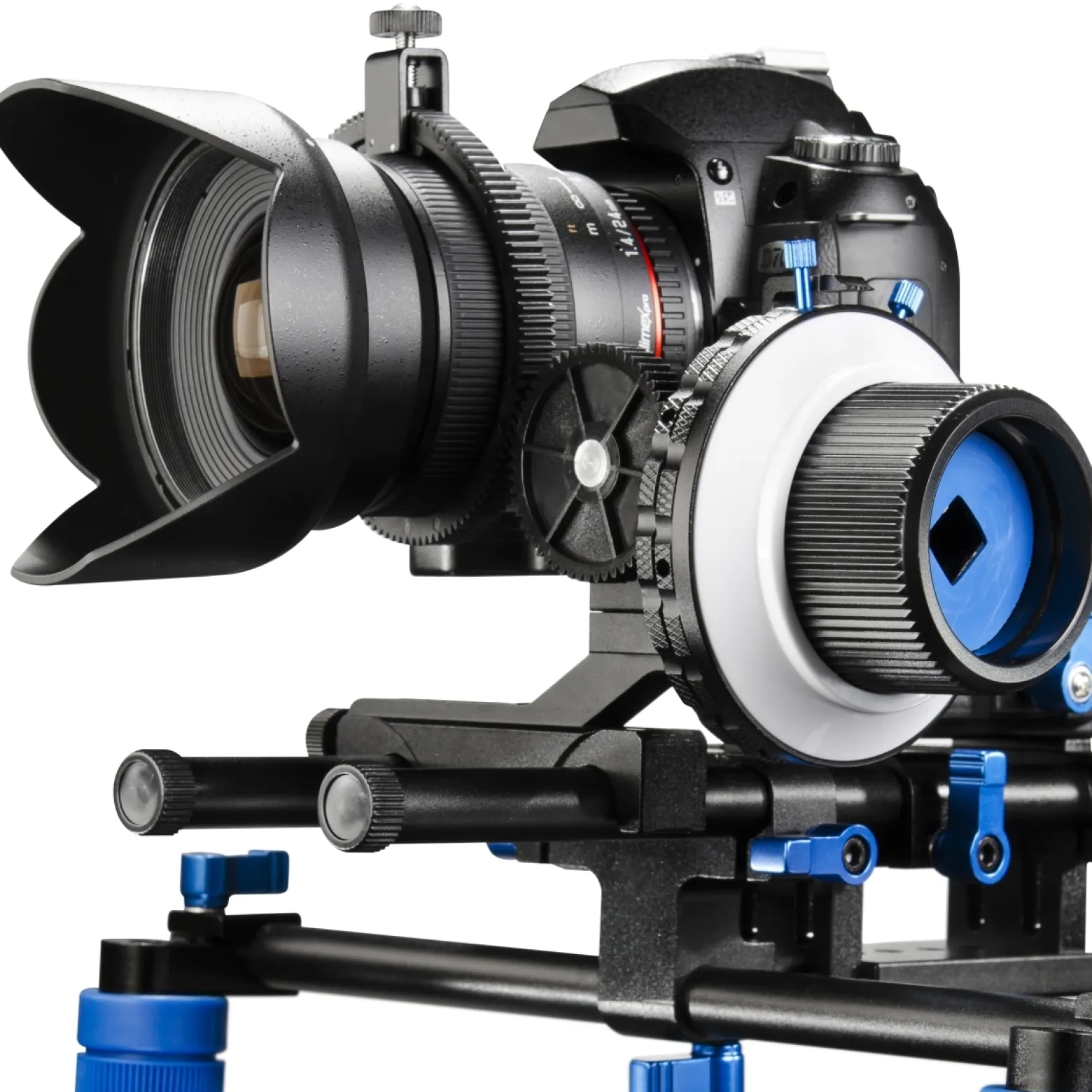 Walimex pro Zahnkranz für Follow Focus Systeme 52–86 mm Mod 0.8 kompatibel für DSLR und Systemkamera Objektiv Zubehör für präzises Scharfstellen