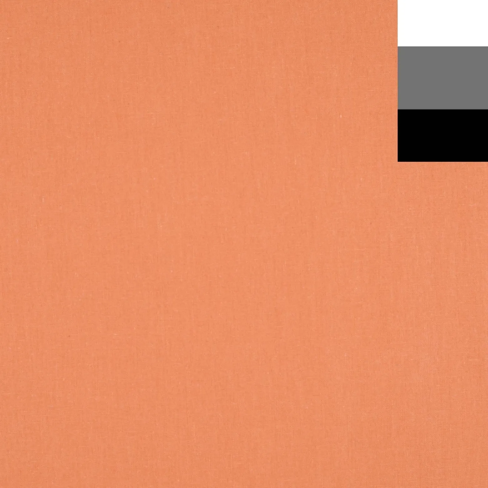 Walimex Stoffhintergrund Lachs/Orange 2,85 x 6 m Stoffstärke ca. 140 g/m², Fotohintergrund aus Baumwolle, waschbar für Atelier und Studio