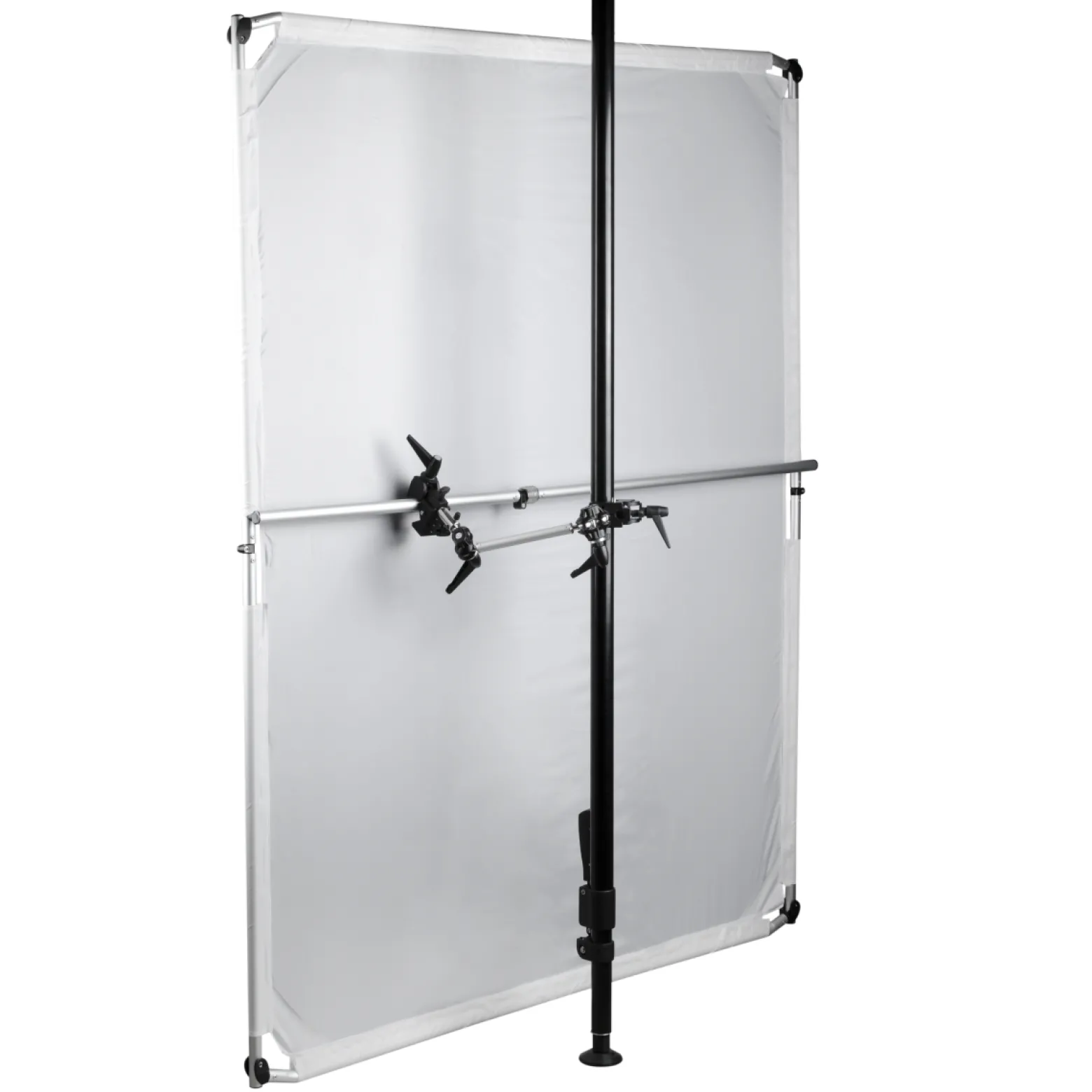 Walimex Universal Gelenkarm mit Superklemmen belastbar bis 2 kg, 3 Segmente mit Metallkugelgelenken, 360° drehbar, 5/8 Zoll Doppelspigot mit 1/4 und 3/8 Zoll Gewinde