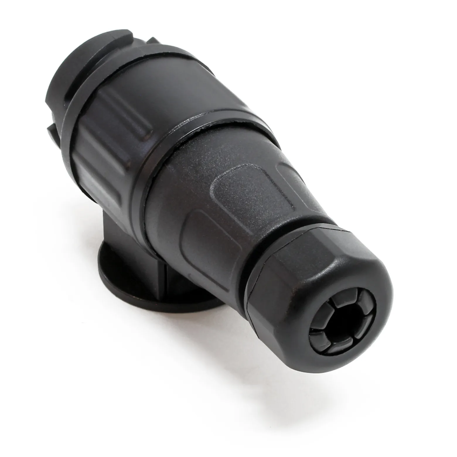 Wiltec Anhänger Stecker 13-polig 12V, Kunststoff Adapter für PKW Anhänger, Anhängerkupplung Steckanschluss, Anhängersteckdose