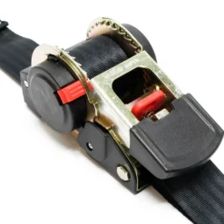 Wiltec Automatik Zurrgurt 4er Set 750 daN Zuglast 3 m x 50mm PES Spanngurt mit S-Haken selbstaufrollend, ideal für Autotransport