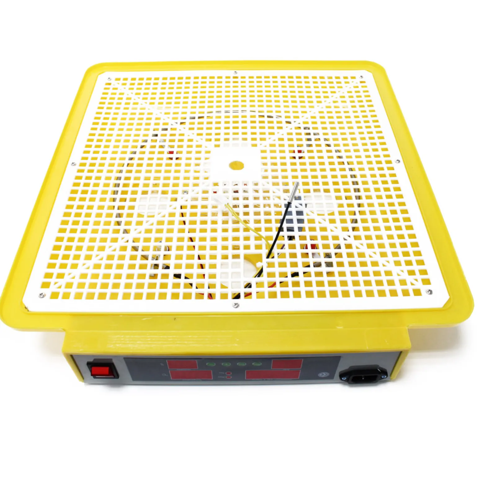 Wiltec Automatische Brutmaschine für 72 Eier, Inkubator mit vollautomatischem Wendesystem, Brutautomat mit Temperatursteuerung und Feuchtigskeitsregulierung, Brutkasten zum Eier ausbrüten