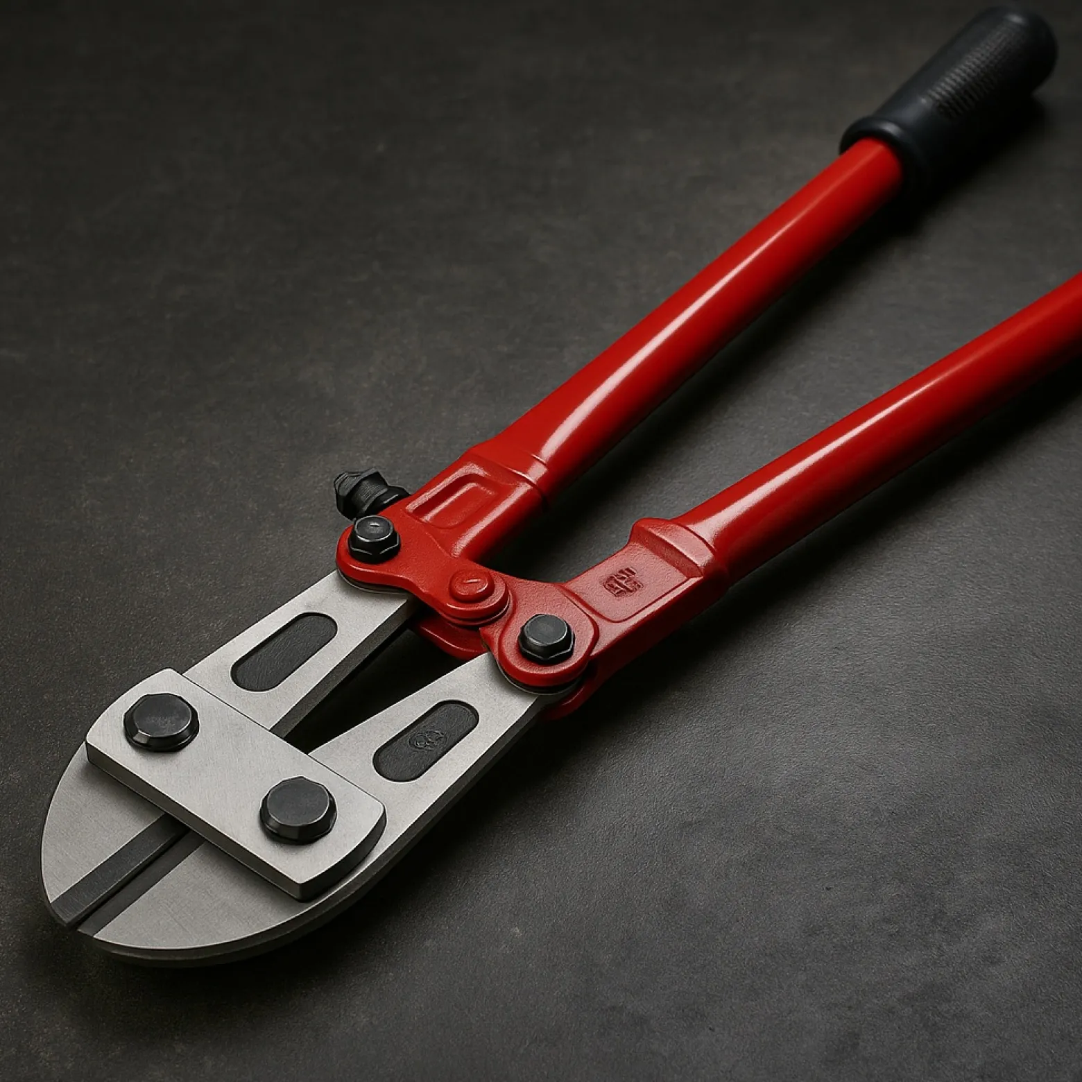 Wiltec Bolzenschneider 600 mm (24"), Bolzenschere mit gehärteter Backen, Stahl Seitenschneider, Kettenschneider