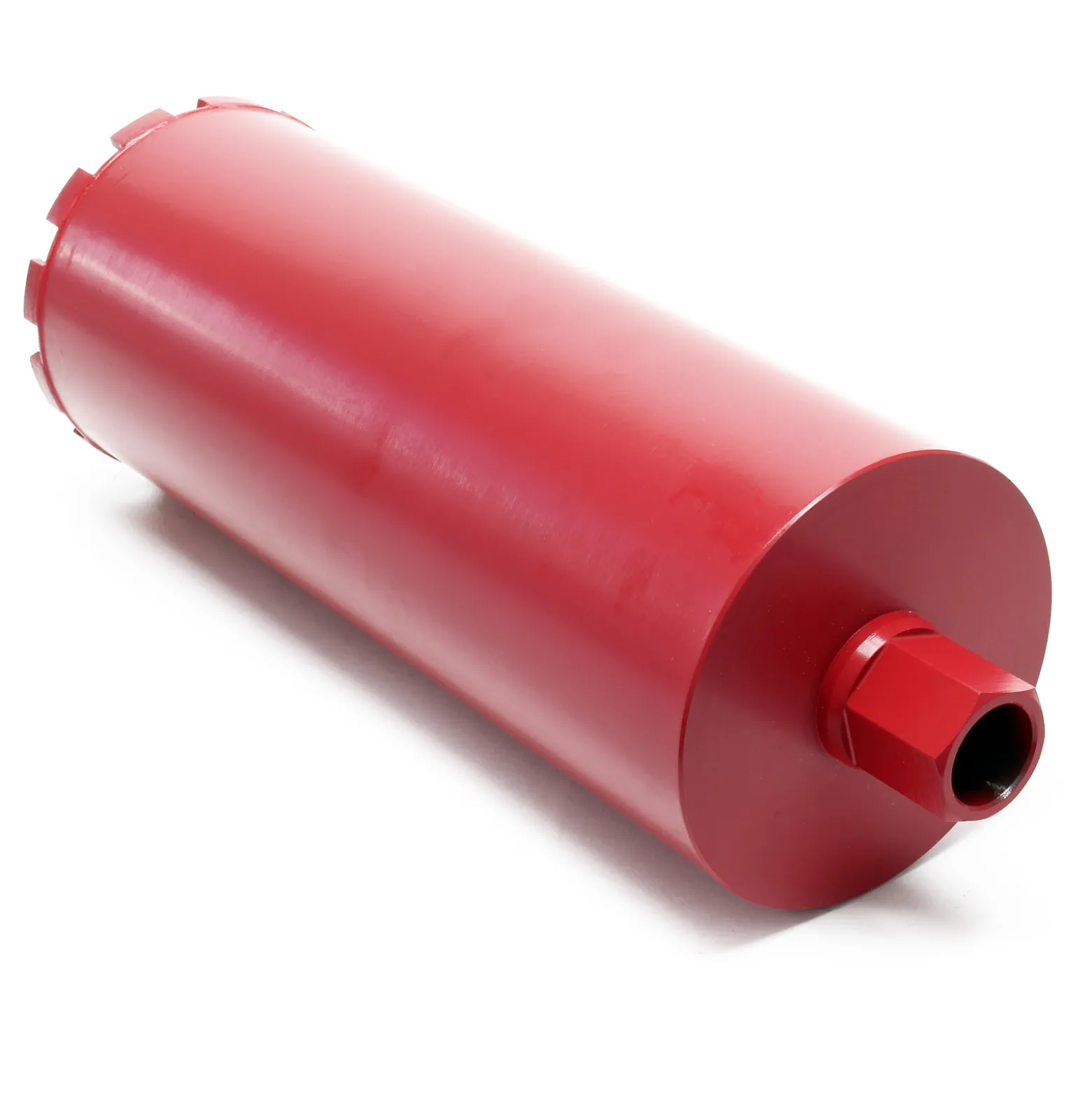 Wiltec Diamantbohrkrone ⌀180 mm 1 ¼ UNC 400 mm für Kernbohrgeräte, Kernbohrkrone aus Sintermetall, Nassbohrkrone, Trockenbohrkrone