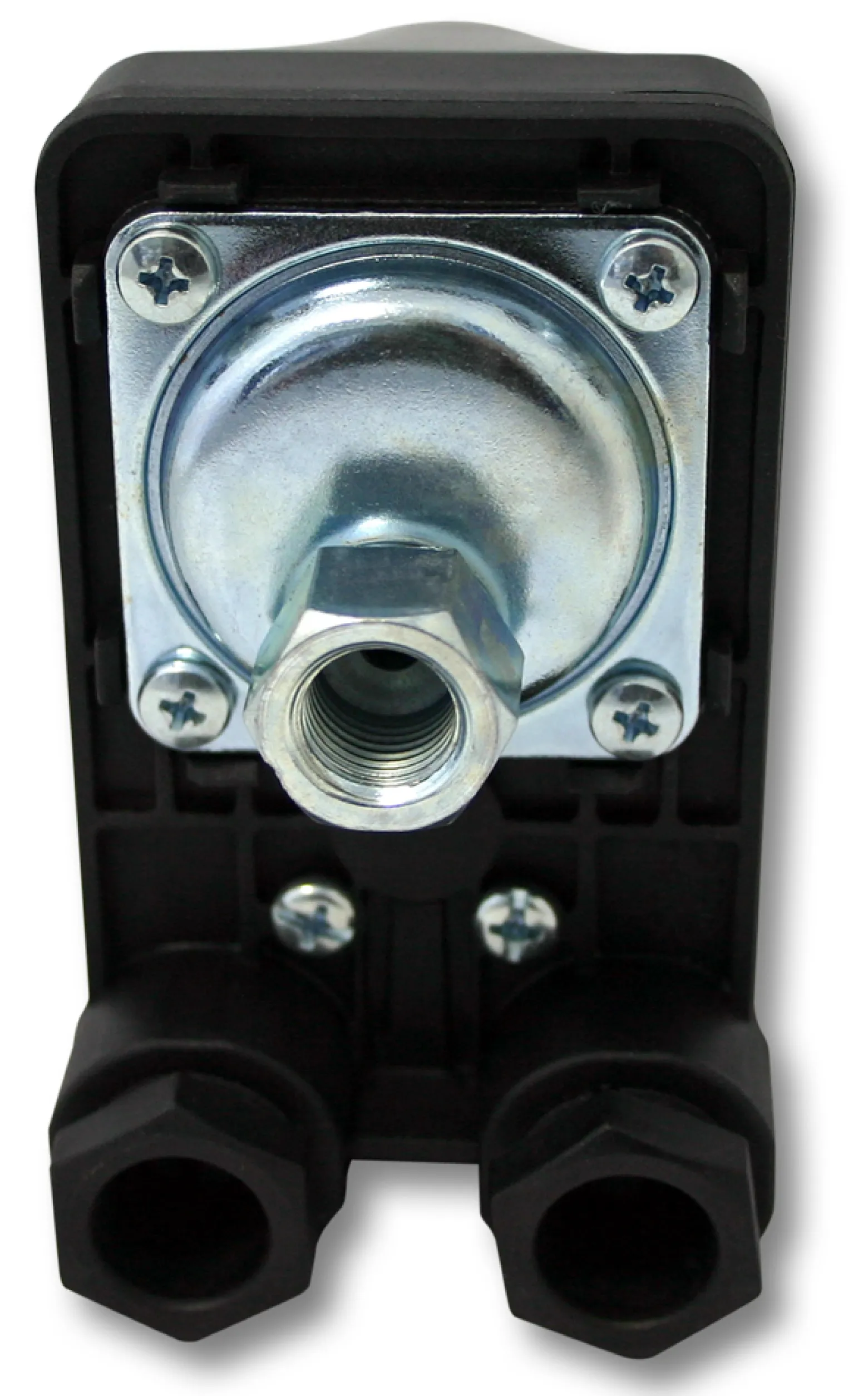 Wiltec Druckschalter SK-9 380V 3-phasig, Druckwächter mit Trockenlaufschutz für Hauswasserwerke und Pumpen, zuverlässige Pumpensteuerung