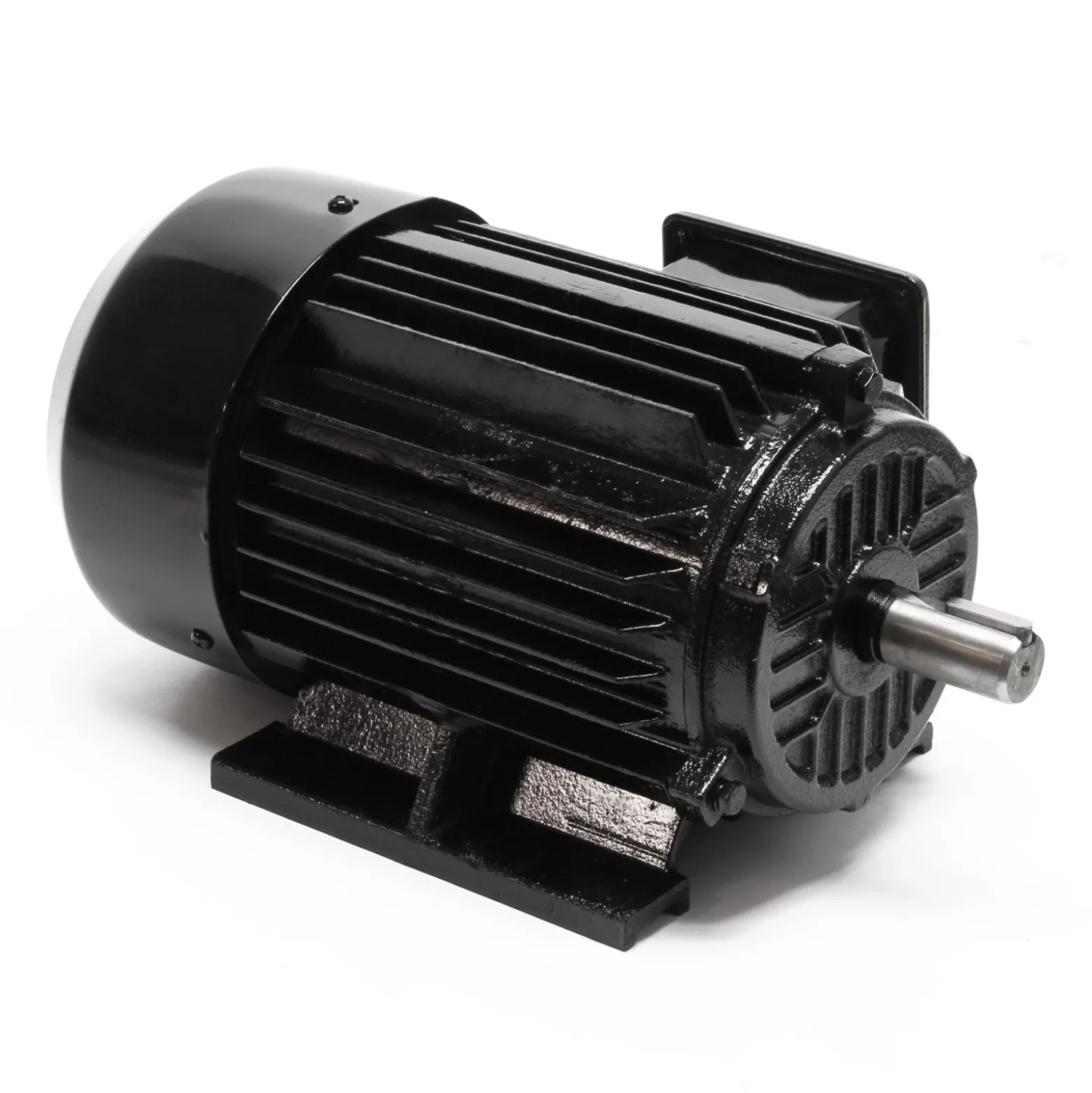 Wiltec Elektromotor 400 V 2,2 kW (3 PS) 3-phasig 2-polig E-Motor in Bauform B3 2830 U/min mit Aluminiumwicklung, Drehstrommotor