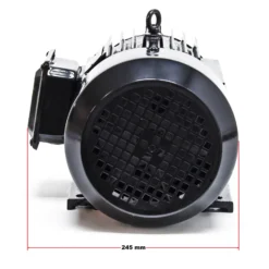Wiltec Elektromotor 400 V 3 kW (4 PS) 3-phasig 2-polig E-Motor in Bauform B3 2830 U/min mit Aluminiumwicklung, Drehstrommotor