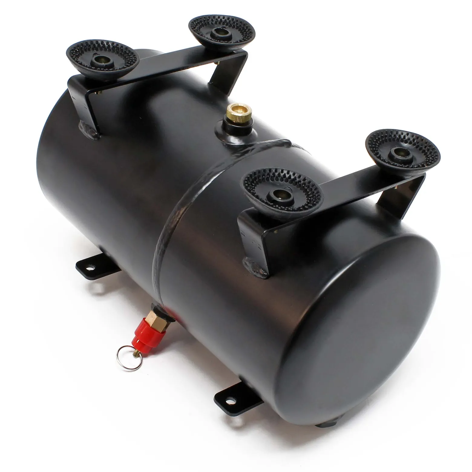 Wiltec Ersatzteil für Airbrush Kompressor AS189 – Drucktank – 3 L – Originaldrucktank für Airbrushkompressor, Druckbehälter Zubehör