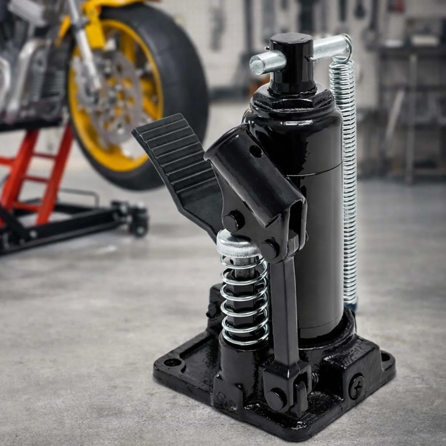 Wiltec Ersatzteil für Motorradheber - Hydraulikzylinder - Ersatz Zylinder für Hebebühne, Montagebock für Motorräder ATVs und Quads, Heber für Reparaturen am Motorrad