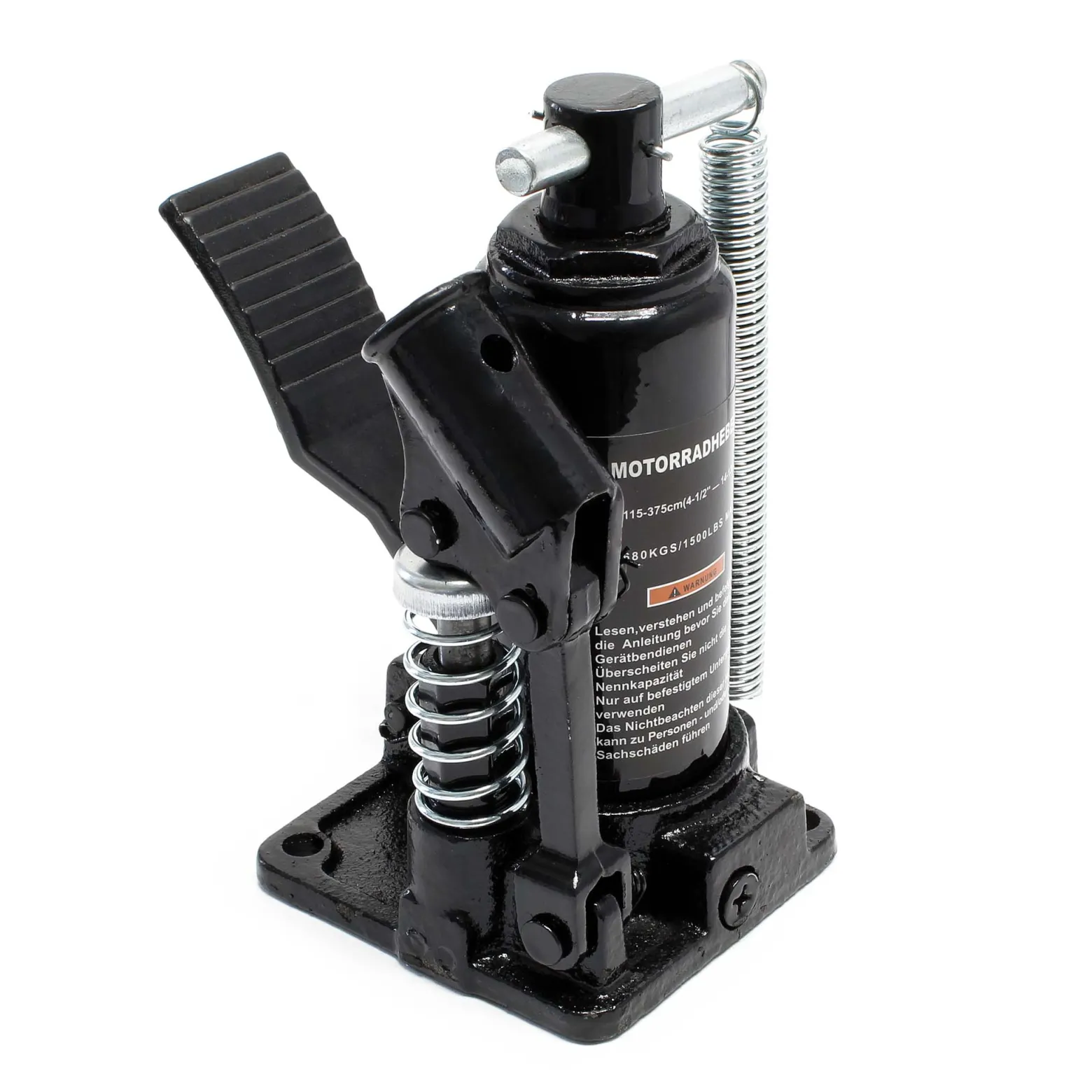 Wiltec Ersatzteil für Motorradheber - Hydraulikzylinder - Ersatz Zylinder für Hebebühne, Montagebock für Motorräder ATVs und Quads, Heber für Reparaturen am Motorrad
