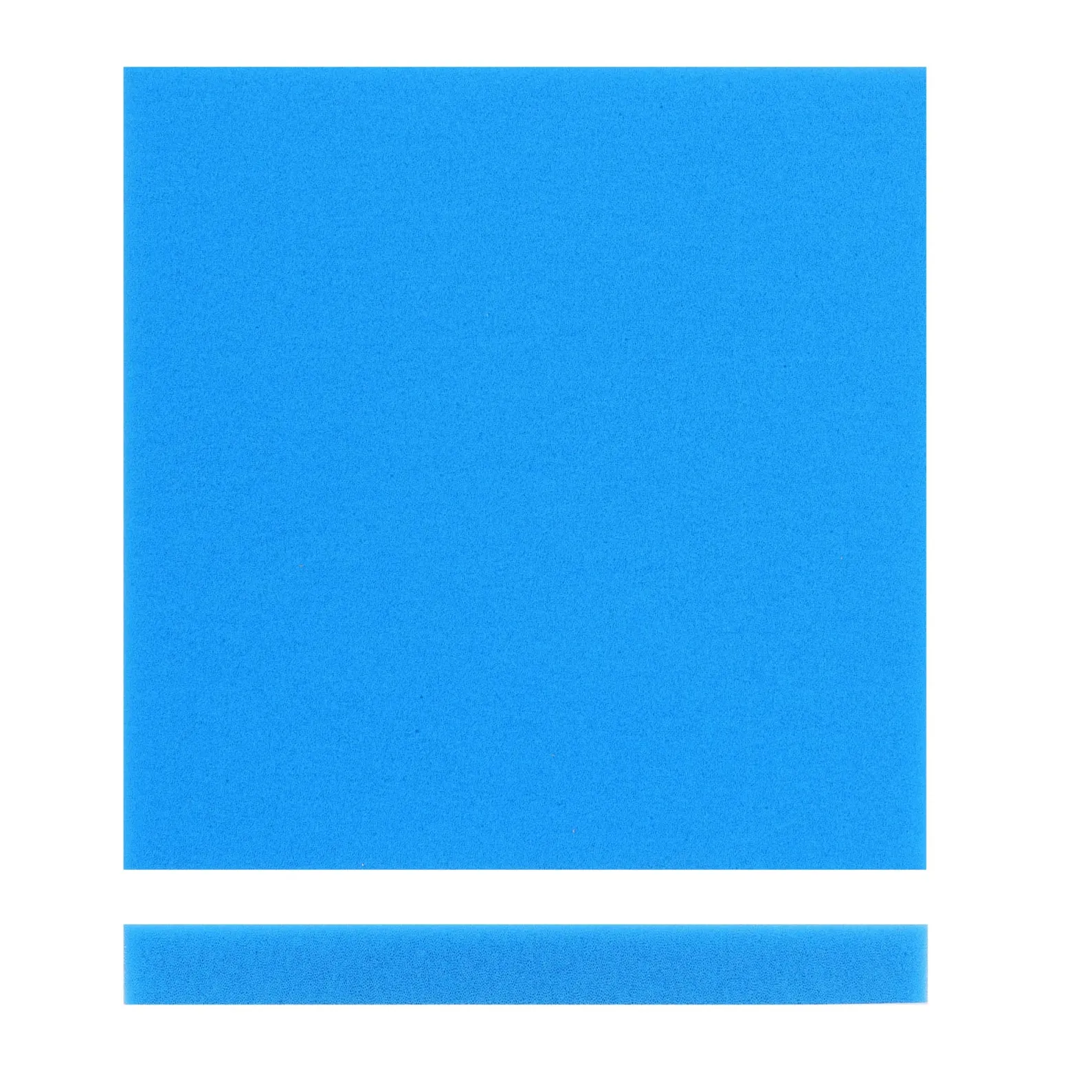 Wiltec Filtermatte Schaumstoff 50 x 50 x 3 cm feine Porung 30 ppi für Teichfilter Aquarienfilter Aquarium Filter Außenfilter Wasser