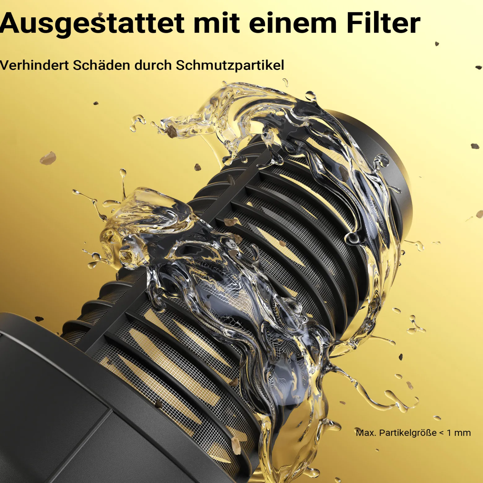 Wiltec Gartenpumpe 1200 W mit Edelstahl-Pumpengehäuse 3800 l/h, Wasserpumpe mit Vorfilter, Bewässerungspumpe mit Tragegriff für Gartenteich, Regenfass, Brunnen und Zisterne