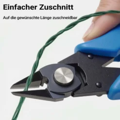 Wiltec Gartenzaun 0,65 x 25 m grün, Maschendrahtzaun Stahl PVC-beschichtet, Drahtzaun 9 x 15 cm Maschen, Zaun für Garten, Maschenzaun einfache Montage