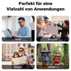 Wiltec Gepäckträgertasche grün, Fahrradtasche Rucksack 20 l Stauraum, Gepäcktasche mit Laptopfach, wasserresistente Fahrrad Tasche