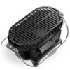 Wiltec Grilltopf aus Gusseisen, Grill für Holzkohle effiziente Hitzespeicherung, Holzkohlegrill mit Abzugssystem, Tragbarer Gusseisen Topf