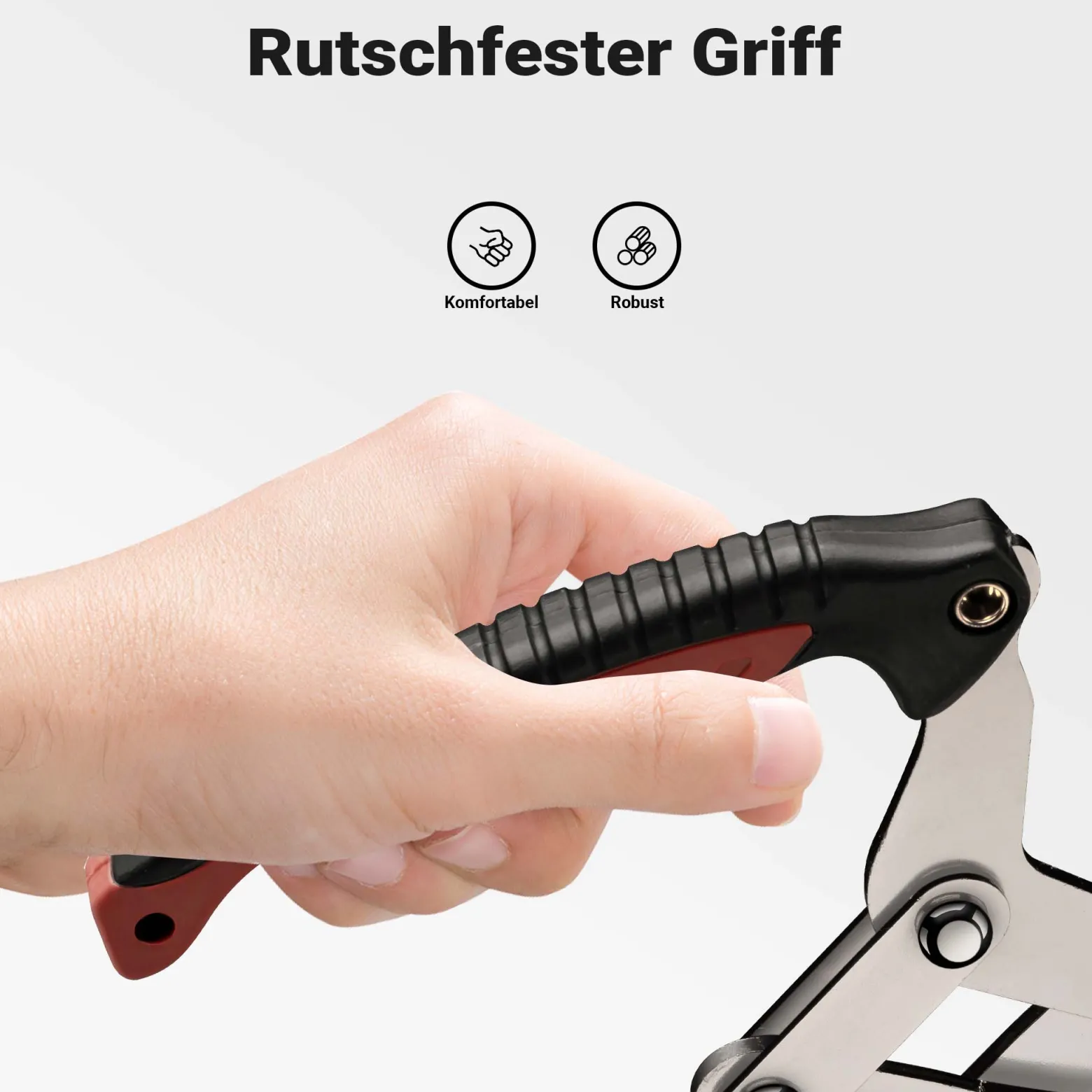 Wiltec Handpackzange mit 30 cm Klauenöffnung bis 100 kg, 44 cm Holzzange aus Stahl zum Heben, Packzange für Rundhölzer bis Ø 30 cm, Greifer mit Handgriff