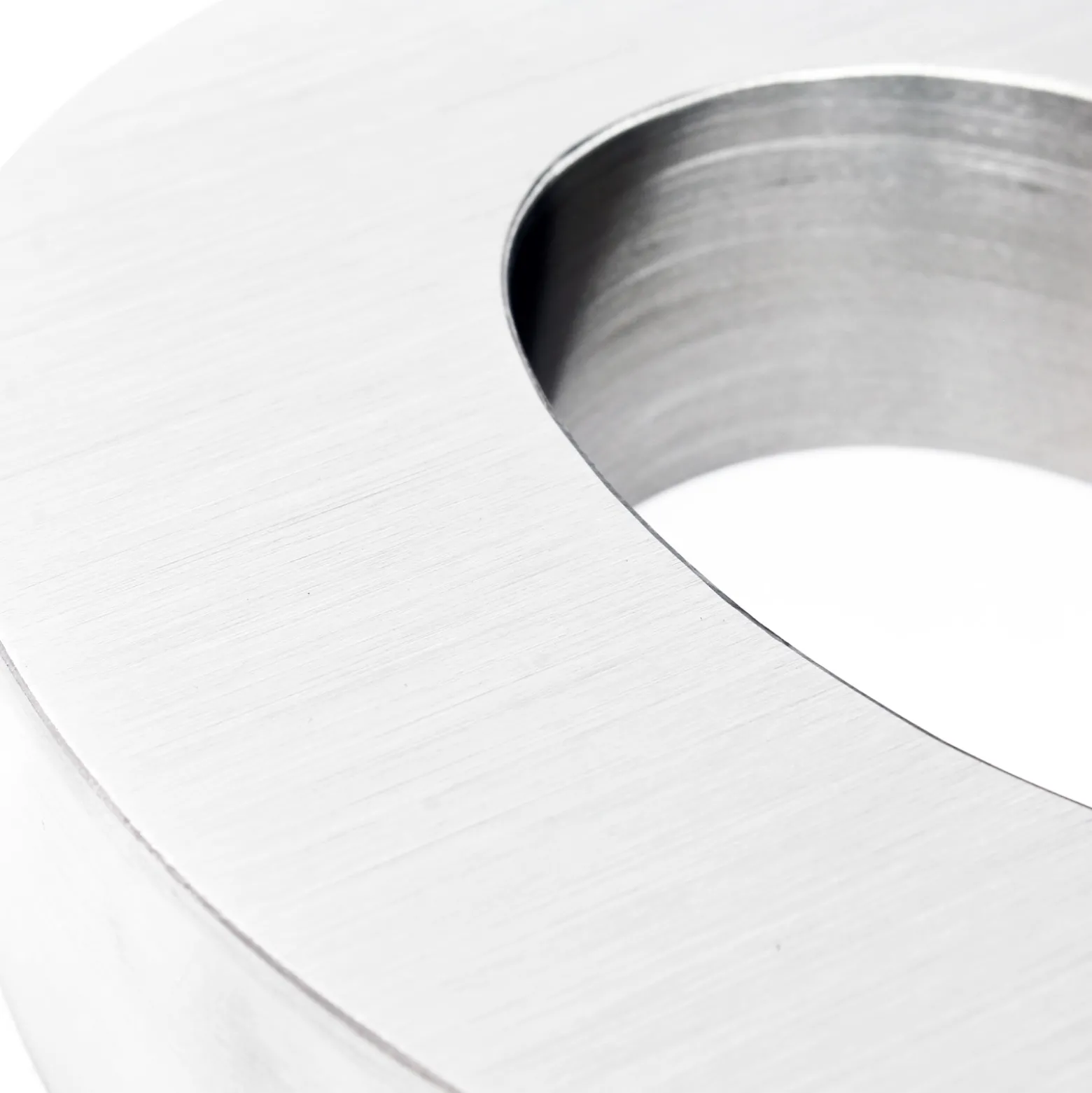 Wiltec Hausnummer c silberfarbene Edelstahl Hausnummer in modernem 3D-Design, Höhe 15 cm, Schrift Arial, rostfrei und witterungsbeständig, mit Montagematerial
