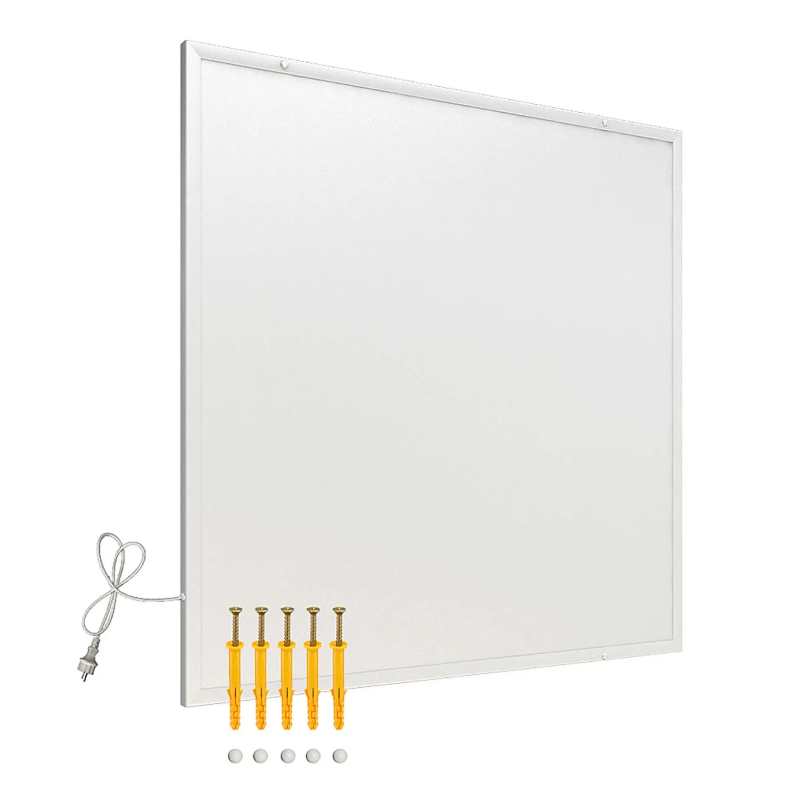 Wiltec Infrarotheizung 290 Watt, energieeffizienter Heizkörper, Wandmontage Elektroheizung , Heizpaneel, IR Heizung